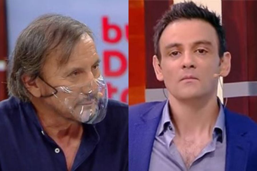 "No soy de aquellos...": el choque de opiniones entre Gonzalo Ramírez y Carlos Pinto por caso de Mea Culpa