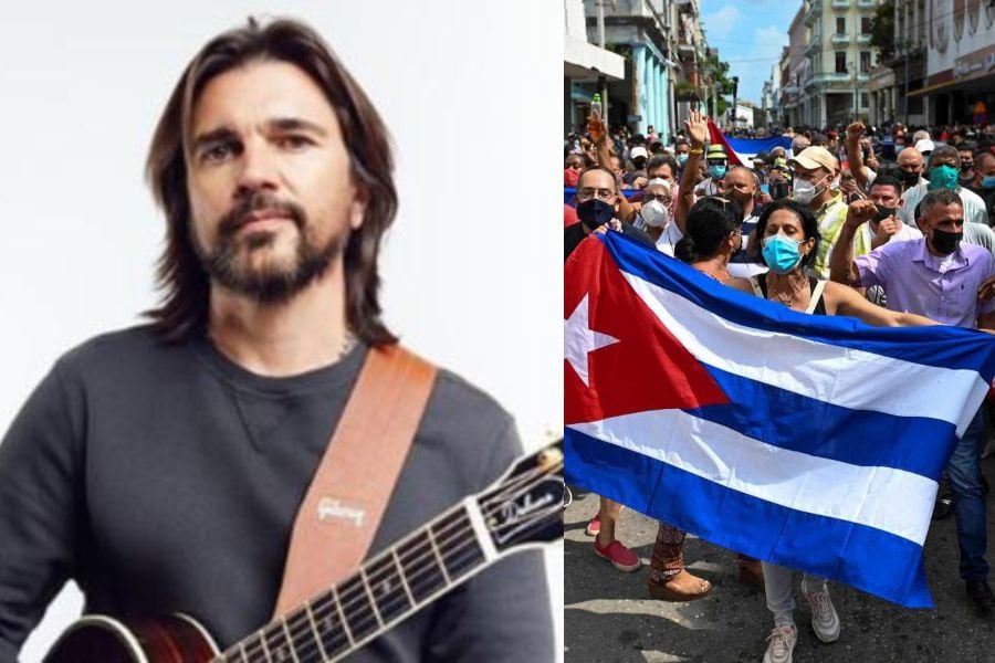 Juanes toma posición ante las protestas de Cuba: "El comunismo es una m..."