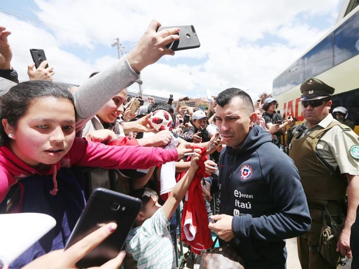 La Roja se mueve bajo fuertes medidas de seguridad en Temuco