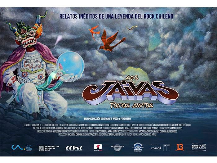 El 13 emitirá en exclusiva el documental "Los Jaivas, Todos Juntos"