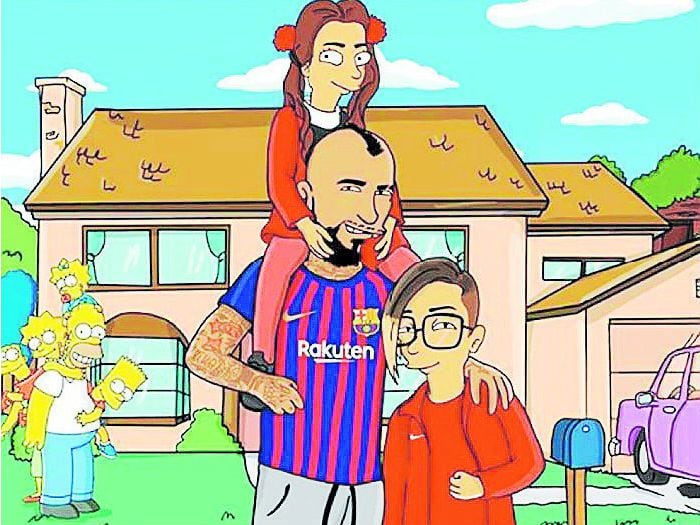 Vidal se motivó como si fuera un Simpson