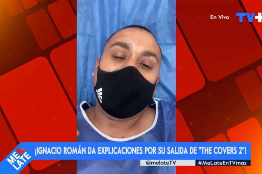 "No me siento para nada bien": Nacho Román debió abandonar The Covers 2 por un delicado problema de salud