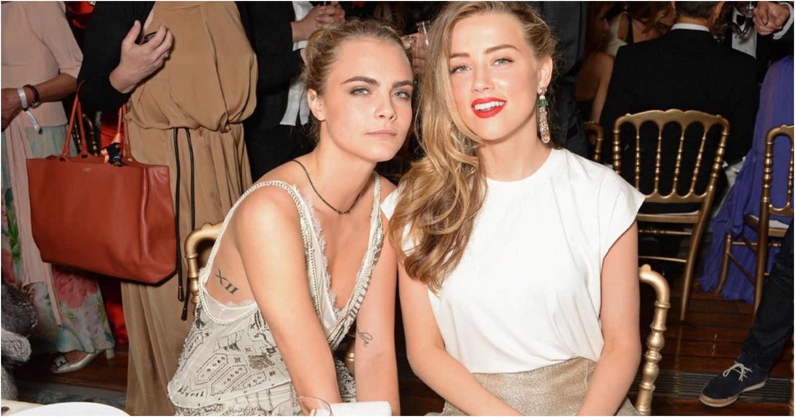 Cara Delevingne y Amber Heard