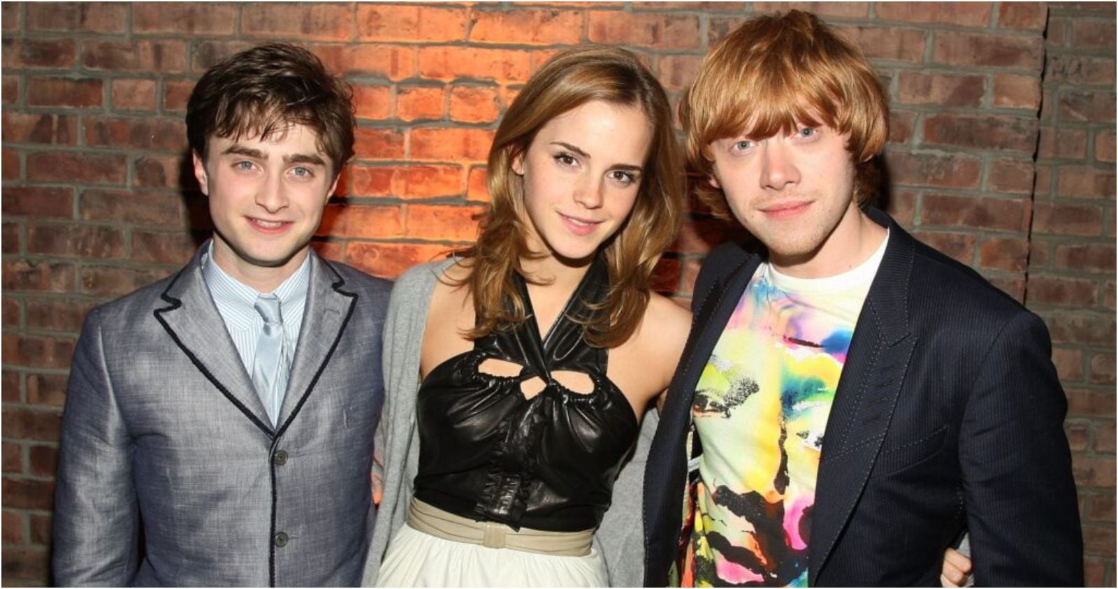 Emma Watson, Daniel Radcliffe y Rupert Grint