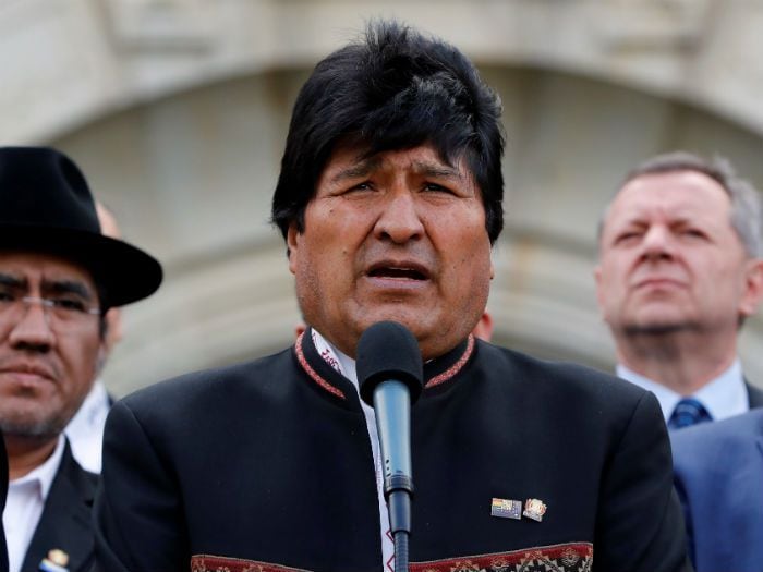 Evo Morales califica el fallo de "injusto" y dice que es un "informe"