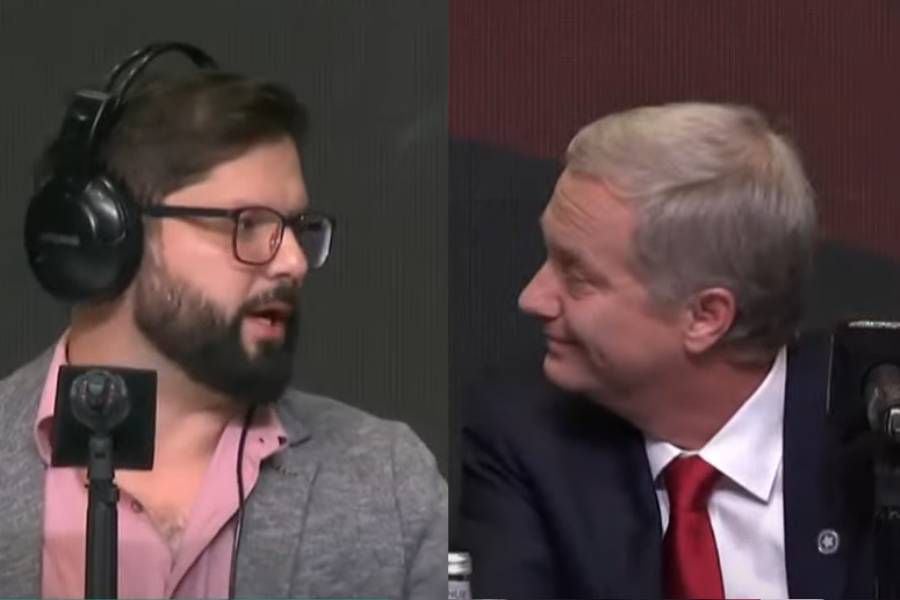 "Debe estar soñando conmigo...": el polémico cara a cara entre Boric y Kast en Debate Archi