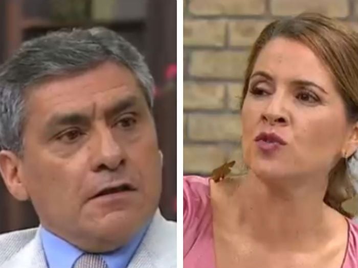 "Me deja terminar..." el acalorado cruce en vivo de Monserrat Álvarez con pastor evangélico