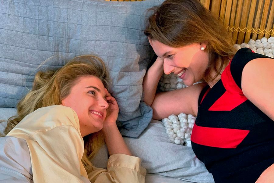 Josefina Montané y Catherine Mazoyer encontraron el amor en webserie