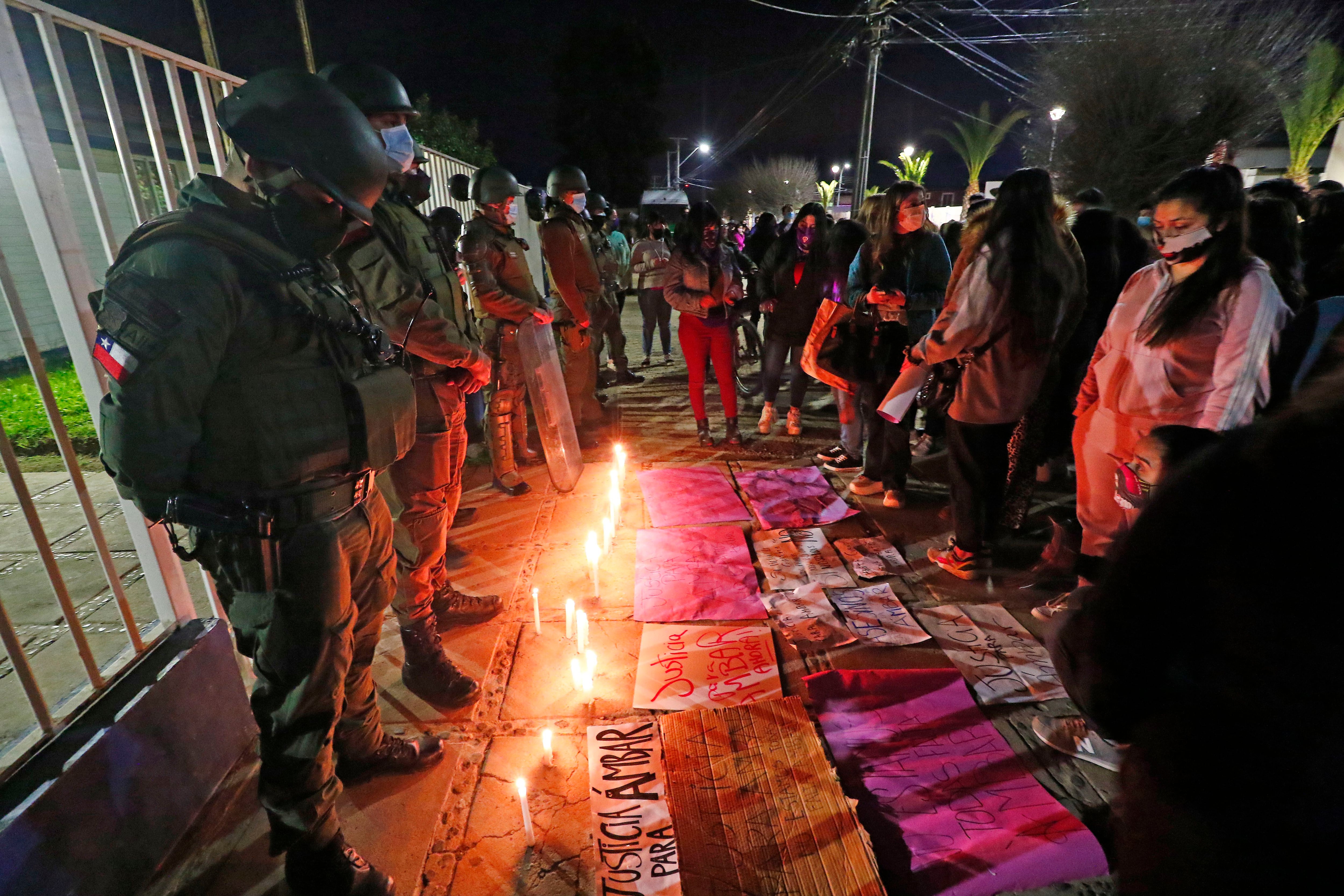 LIMACHE: Manifestaciones en la PDI por caso Ambar