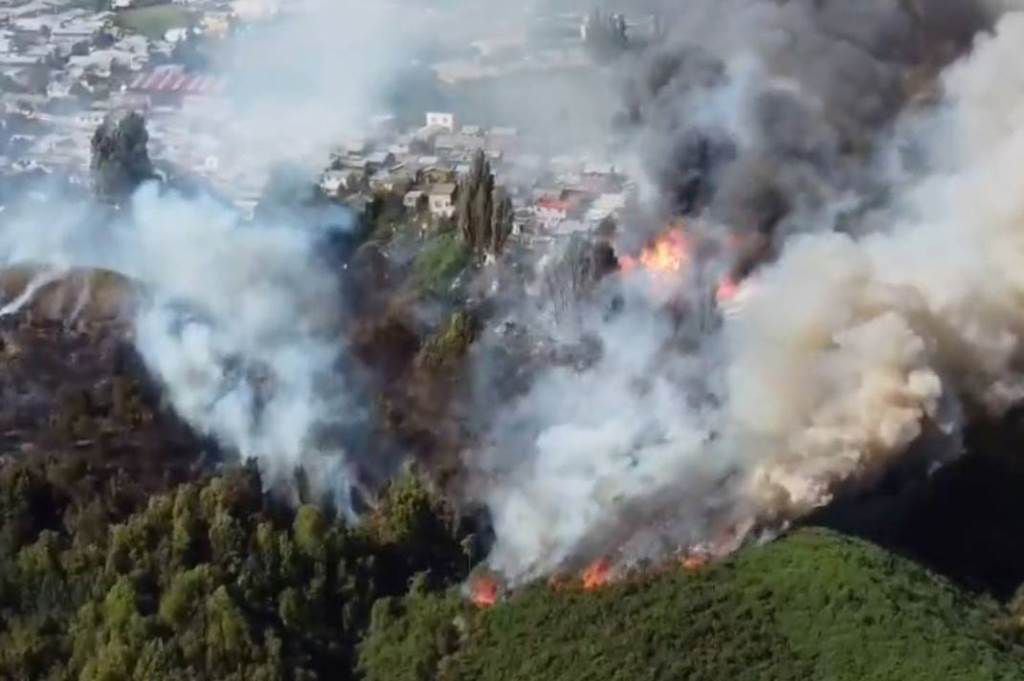 Incendio en Castro