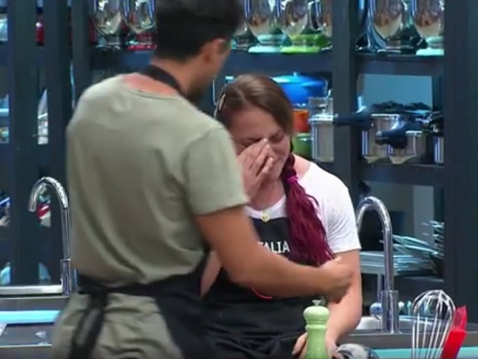 Natalia Duco lloró a mares tras su preparación en "MasterChef Celebrity"