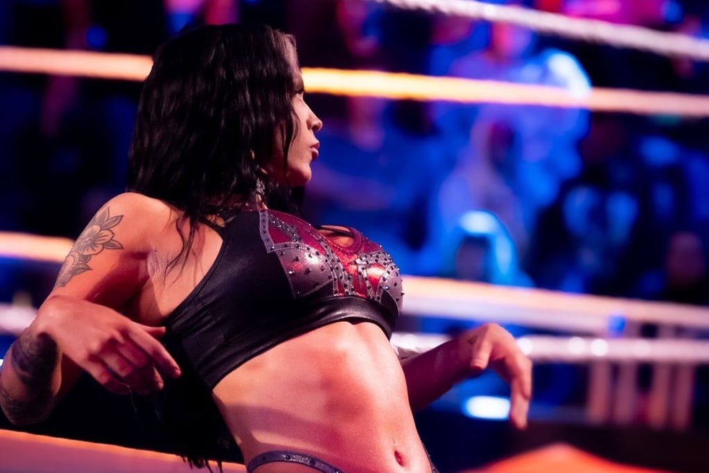 La luchadora de NXT ha estado alejada de los rings por una lesión. Foto: Instagram @corajadewwe.