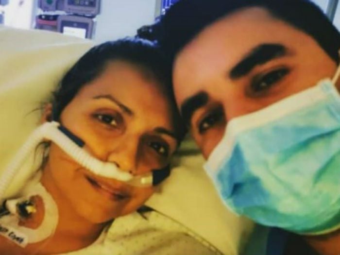 Novia de "Contra Viento y Marea" entregó alentador estado de salud