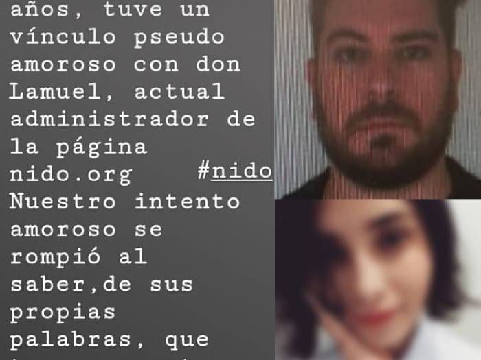 La oscura vida detrás del administrador de Nido.org y la funa de la joven con la que él se obsesionó