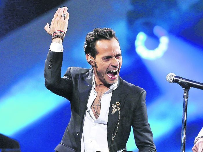 Marc Anthony dejó 200 millones en Chile