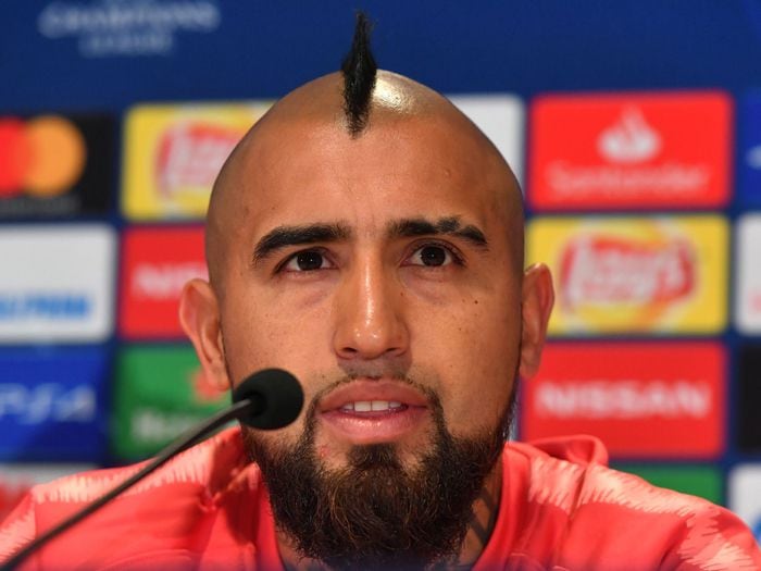 Arturo Vidal: "Me cortaré el mohicano cuando me retire"