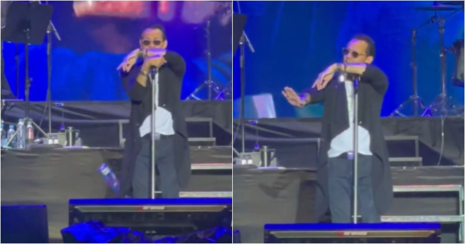 Marc Anthony en concierto de Medellín vía TikTok