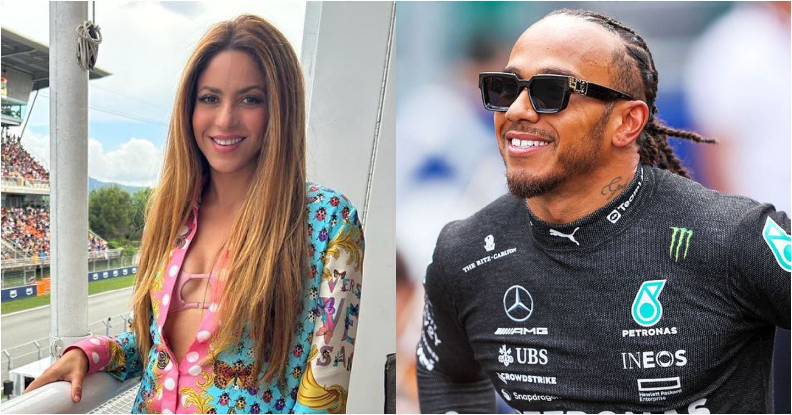 Shakira - Lewis Hamilton