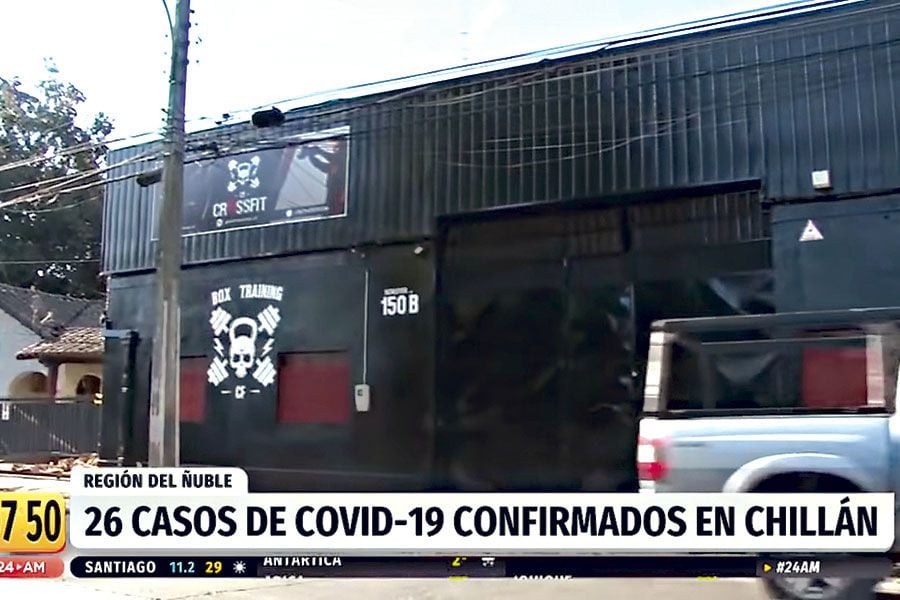 CoronaGym: irresponsable contagió a 20 personas en Chillán