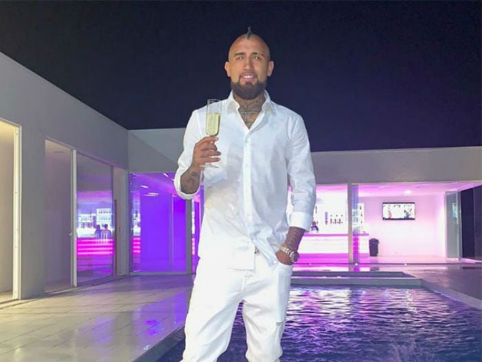 Esta foto echó al agua a Arturo Vidal