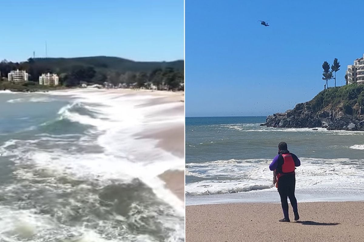 Desaparecidos en playa Pingueral