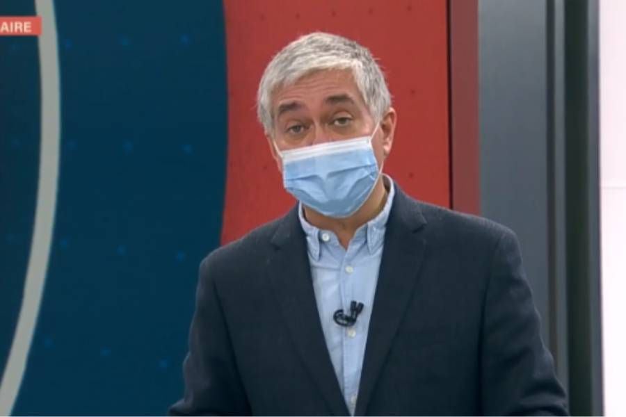 Iván Valenzuela explicó en vivo la nueva medida sanitaria que aplicó Canal 13