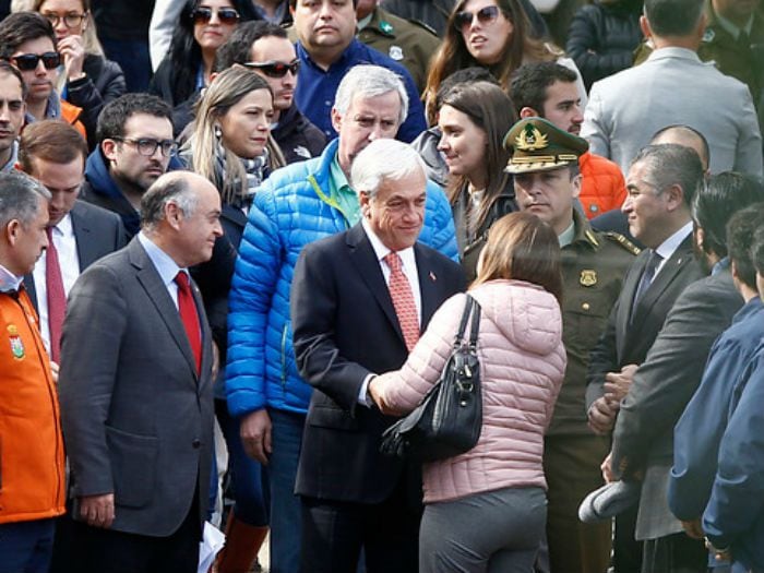 El anuncio de Sebastián Piñera tras incendio en Chiguayante