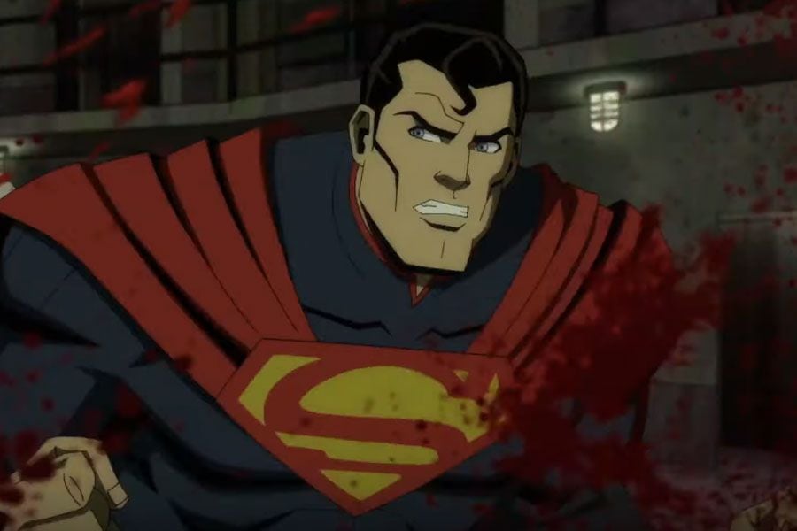 Superman se vuelve loco en el tráiler de la nueva película animada de Injustice