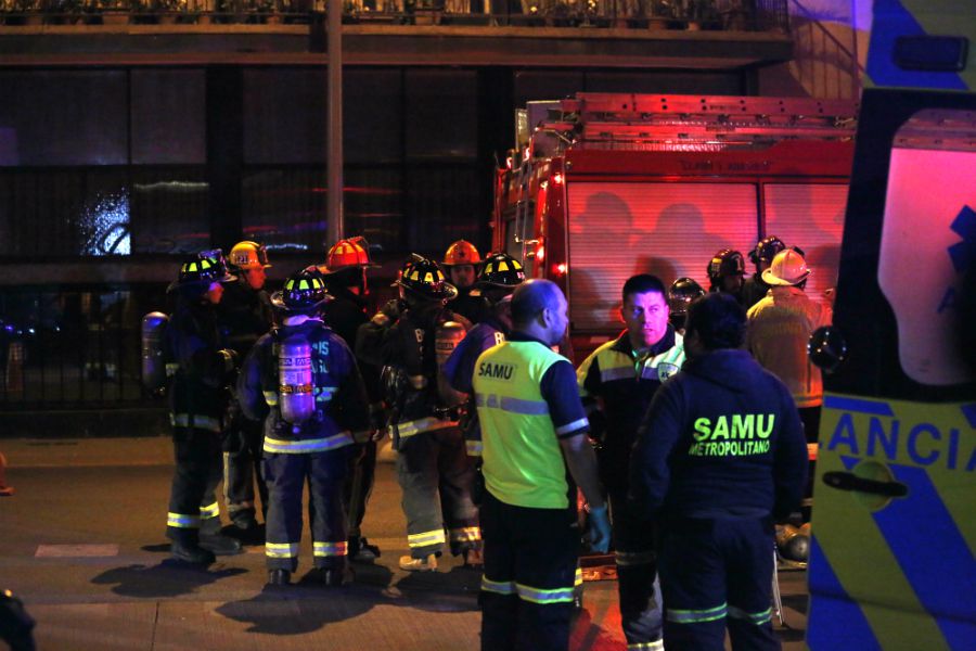 Tragedia en Santiago Centro: 6 brasileños muertos