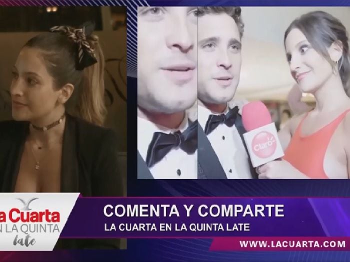 "Todo se dio súper fluido": Daniela Palavecino explicó el beso con Diego Boneta