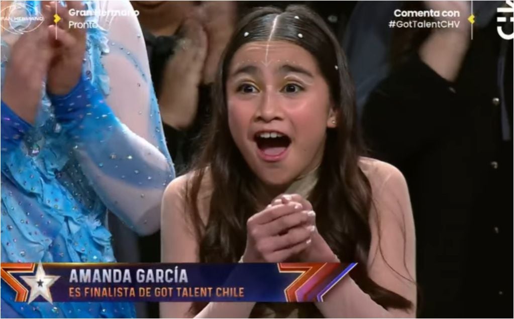 Amanda García se convirtió en la nueva finalista de Got Talent.