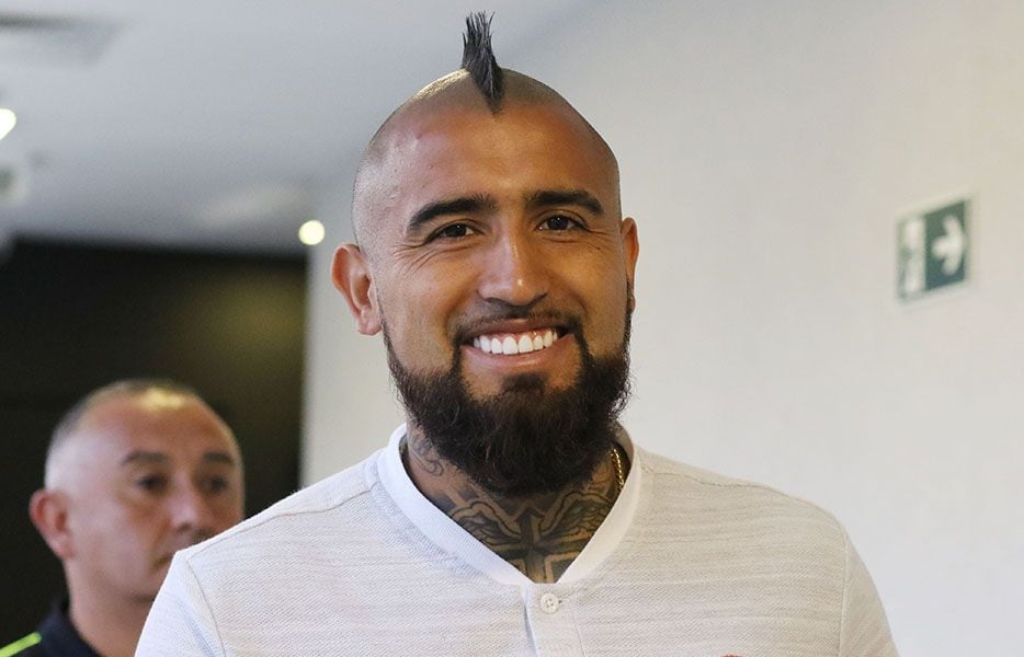 SAO PAULO: Arturo Vidal en Conferencia