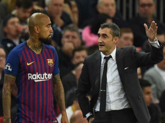 Valverde se da voltereta y elogia a Vidal: "Tiene un gen competitivo inigualable"