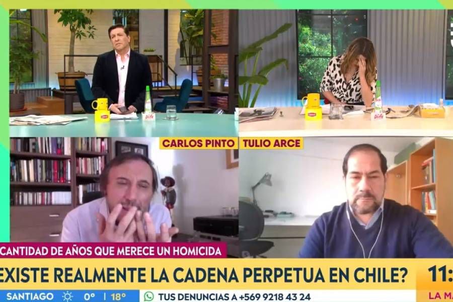 El relato de Carlos Pinto que horrorizó en vivo a Monserrat Álvarez: "Qué atroz"