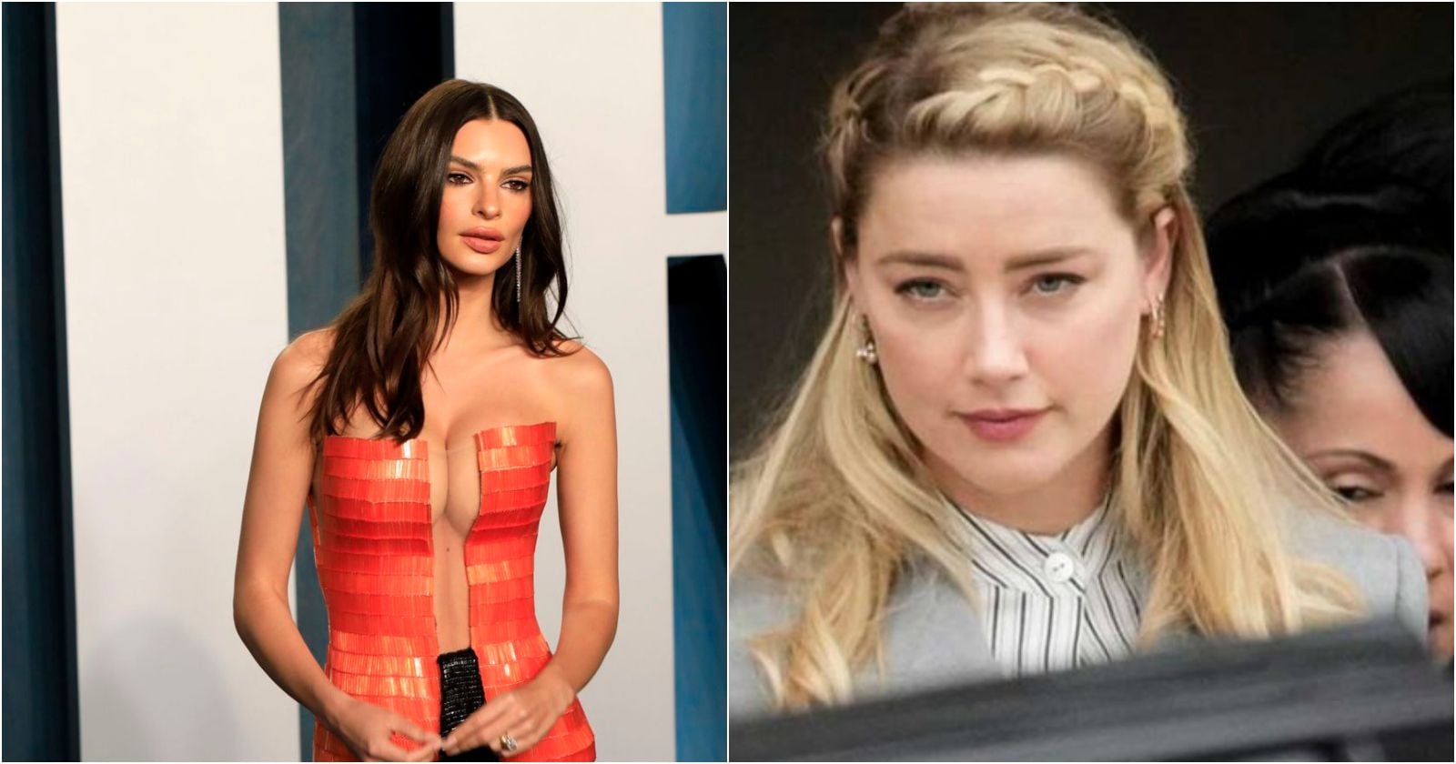 Emily Ratajkowski y Amber Heard