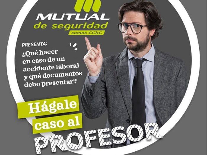 Hágale caso al profesor: ¿Qué hacer en caso de un accidente laboral y qué documentos debo presentar?