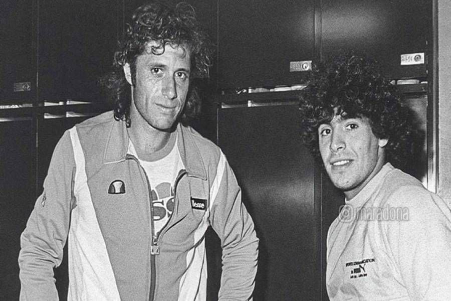 El emotivo mensaje que le dedicó Maradona a Guillermo Vilas