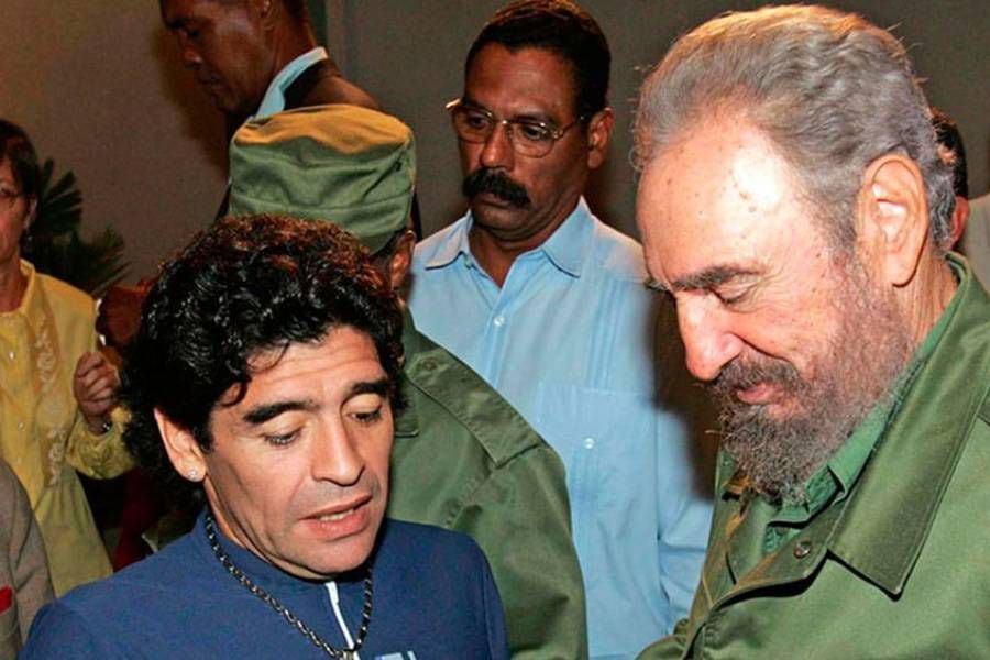 De Fidel Castro a Hugo Chávez: los lazos políticos de Diego Maradona