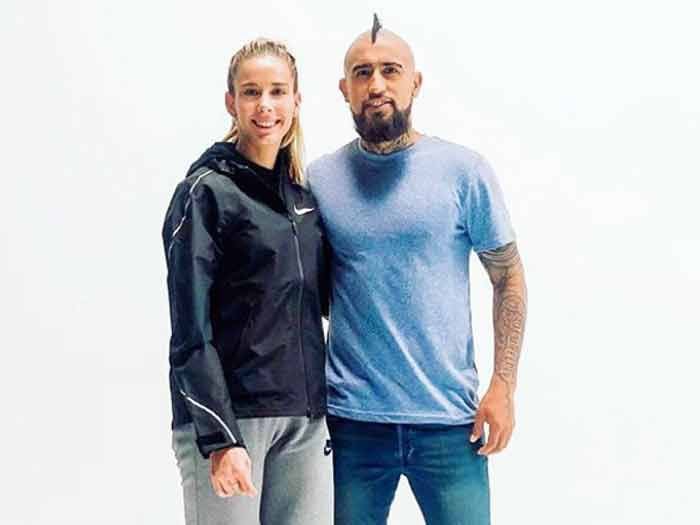 En España fue la "cumbre" entre Isidora Jiménez y Arturo Vidal