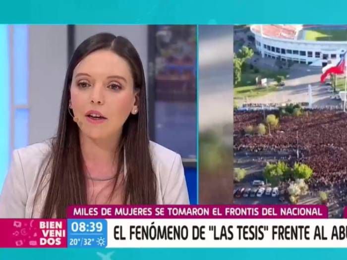 "No me parece andar desnuda": Camila Flores criticó manifestaciones feministas