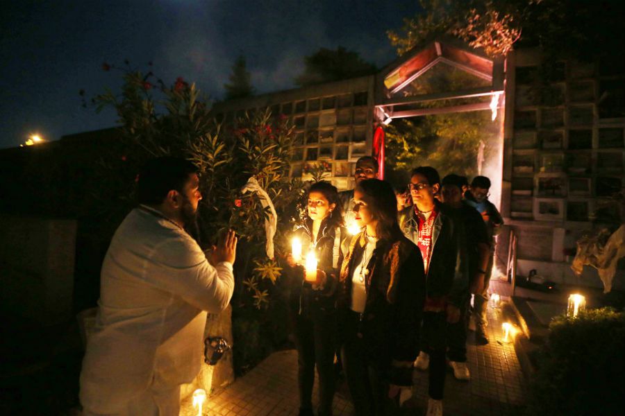 La Llorona se estrenó en pleno Cementerio General