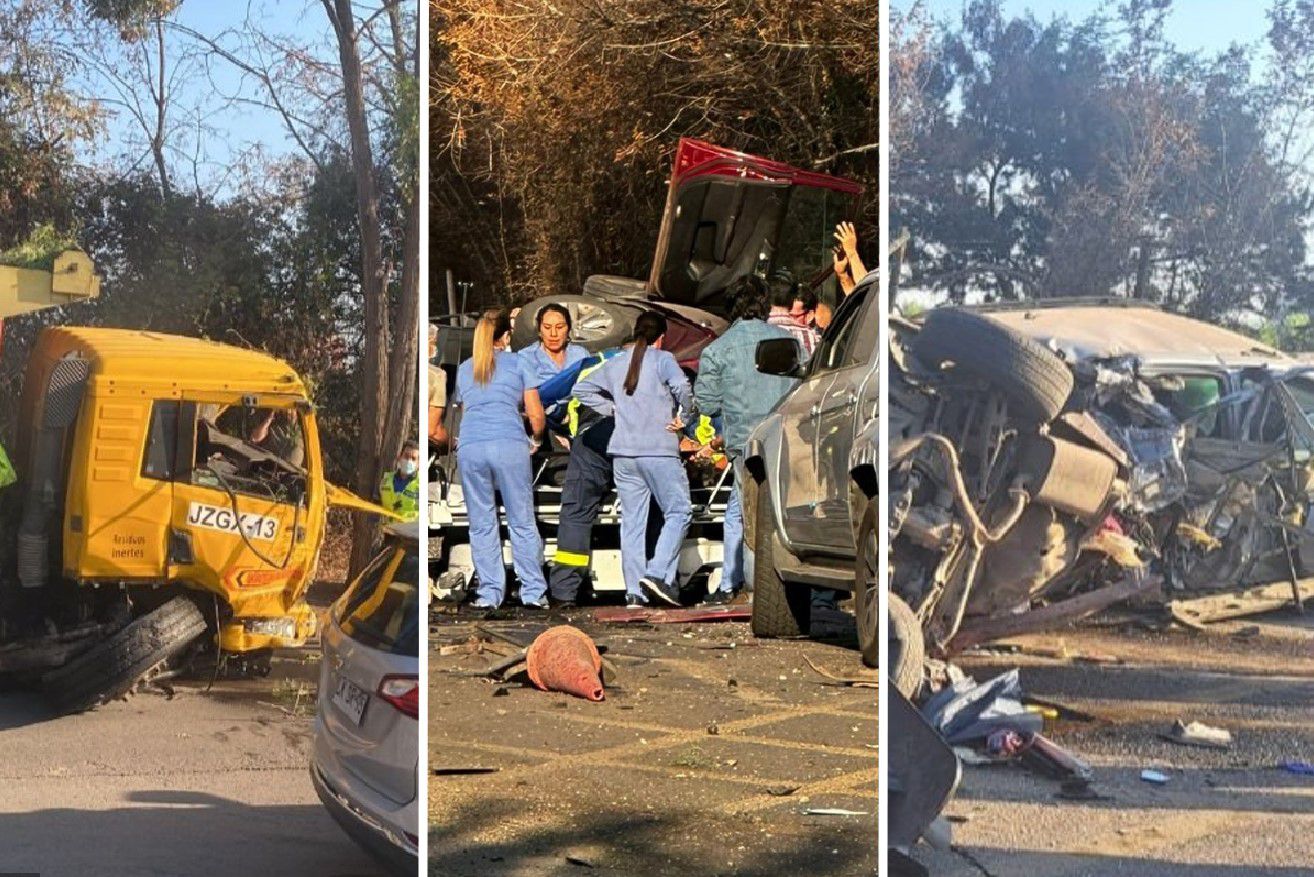 Accidente en Peñalolén