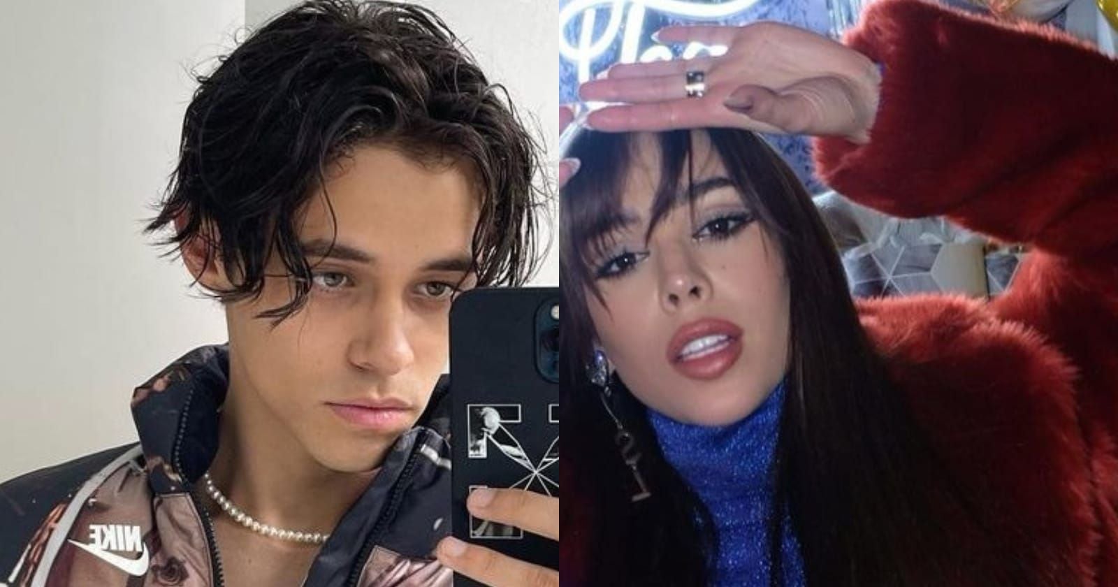 Danna Paola y Alex Hoyer