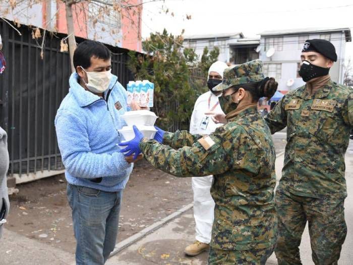 Ejército concretó importante ayuda solidaria en Puente Alto