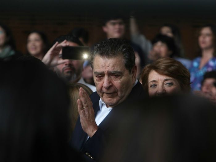 [Fotos] El emotivo acto que hizo llorar a Don Francisco