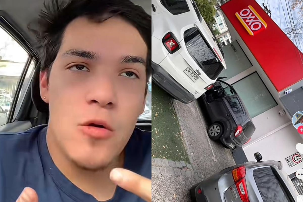 Joven realizó furioso reclamo contra conductor que lo encerró por 4 horas en estacionamiento