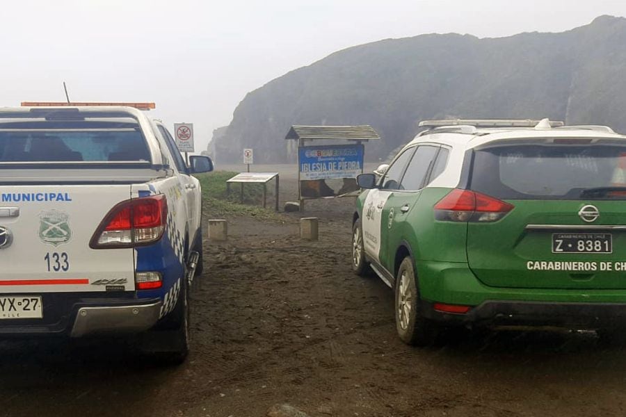 Tres personas permanecen desaparecidas tras ingresar a caverna en Cobquecura: amplían sector de búsqueda