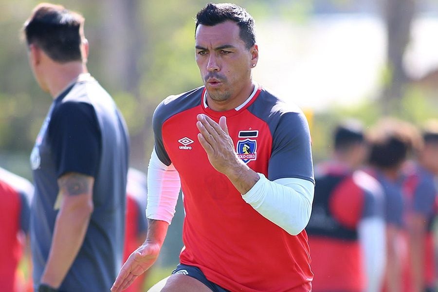 Esteban Paredes listo para un nuevo Superclásico