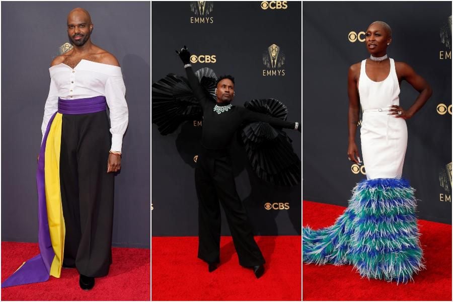 Los peores y mejores vestidos de los Emmy 2021