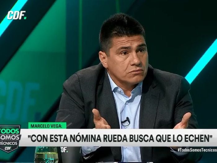 "Está buscando que lo echen": Marcelo Vega puso en duda la continuidad de Reinaldo Rueda